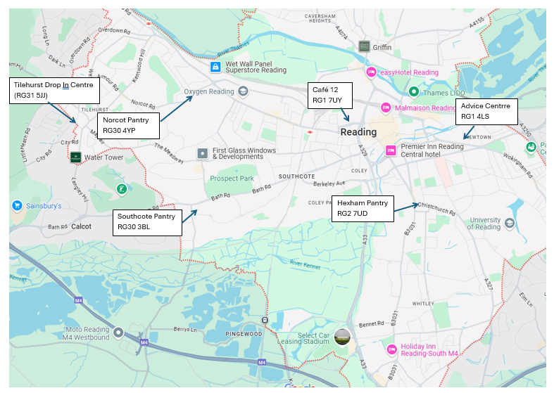 Map of Outreach Oct 2025